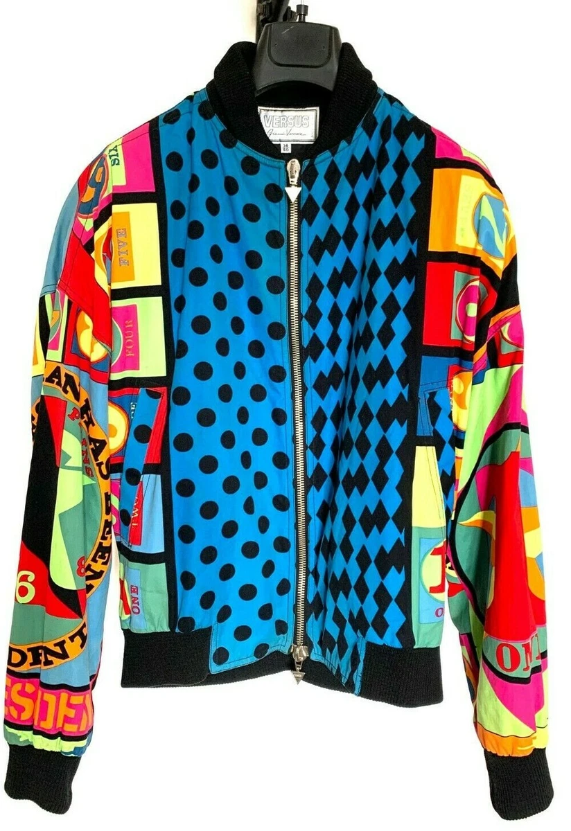 VERSACE コットン ジャケット ライダース 90s 00s メデューサ VERSACE コットン ジャケット ライダース 90s 00s メデューサ
