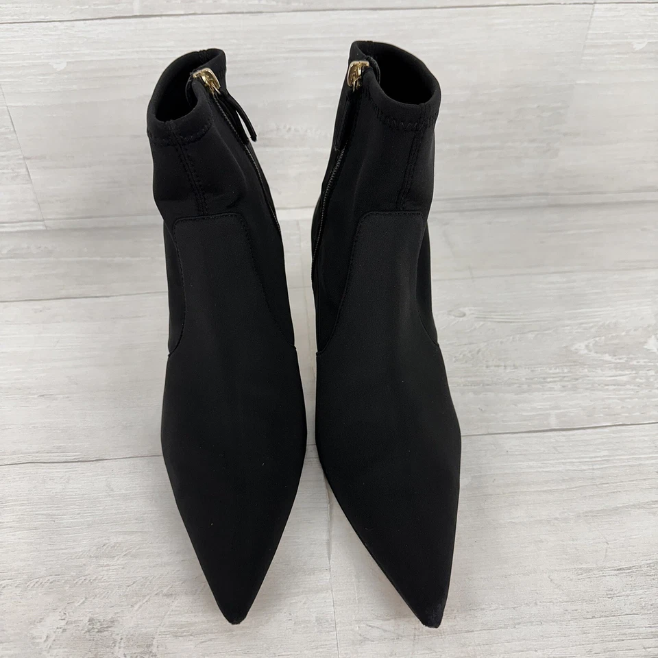 Calcetín botín Good American The Icon para mujer 8,5 negro punta puntiaguda aguja Foto 4 de 4