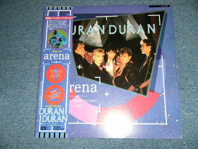 デュランデュラン／デュランデュラン　日本盤帯、ポスター付き　EMS-91019 Duran Duran - Self Titled - Japan Vinyl OBI Insert - EMS