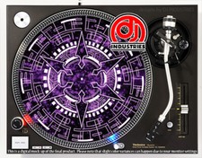 Portal Warp - 7"-12" DJ slipmat for LP turntable record player