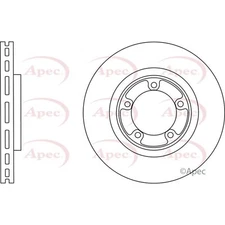 Apec Front Brake Disc (DSK2888) - OE High Quality Precision Engineered Part