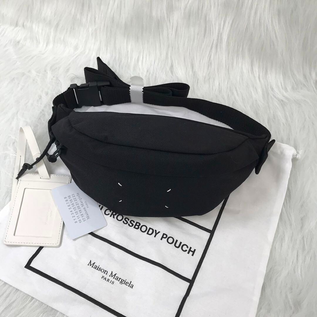 Maison Margiela Black crossbody bag pouch Bum Bag Belt Bag Maison Margiela Black crossbody bag pouch Bum Bag Belt Bag