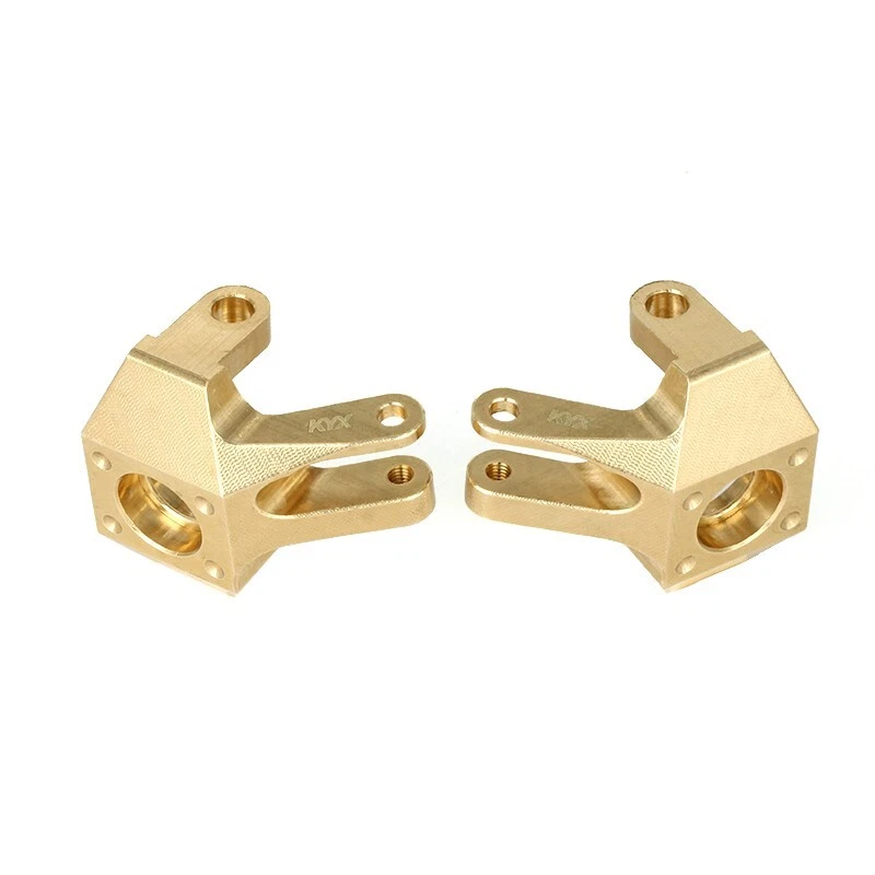 KYX New upgrade Heavy Duty Brass Front Steering Knuckle for Axial SCX10 II 90046 - Image 3 of 4