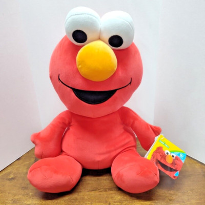 Sesame Street Elmo Plush Large 15'' Stuffed Children's Toy, by Just Play