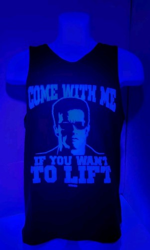 Come With Me If You Want To Live Terminator Arnold Black Tank Top Adult M - Picture 7 of 14