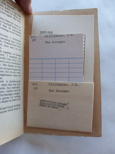 The Houngan by J. N. Williamson horror novel Fiction Paperback book Vintage 1980 - Imagen 4 de 4