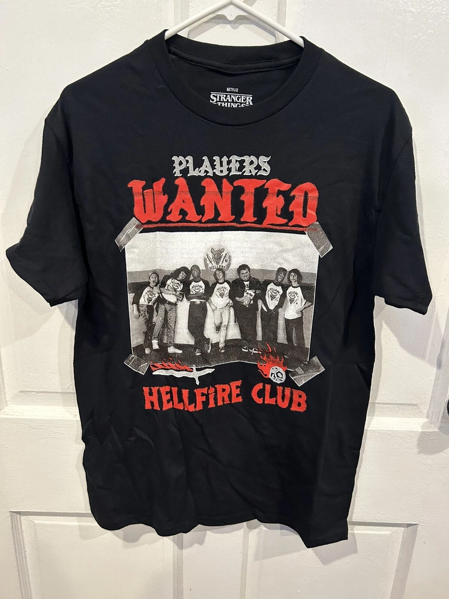 FINALLY ! I GOT THIS T-SHIRT HELLFIRE CLUB ORIGINAL FROM STRANGER THINGS 4 NETFLIX