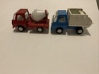 Vtg Lot Of 2 Tonka Trucks Pressed Steel 1970's Cement Truck & Trash Truck