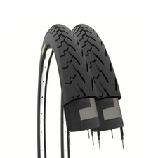 2 COPERTONI 700 X 28 1 5/8 1/8 (28-622) NERI BICI BIBICLETTA CONDORINO CITY BIKE