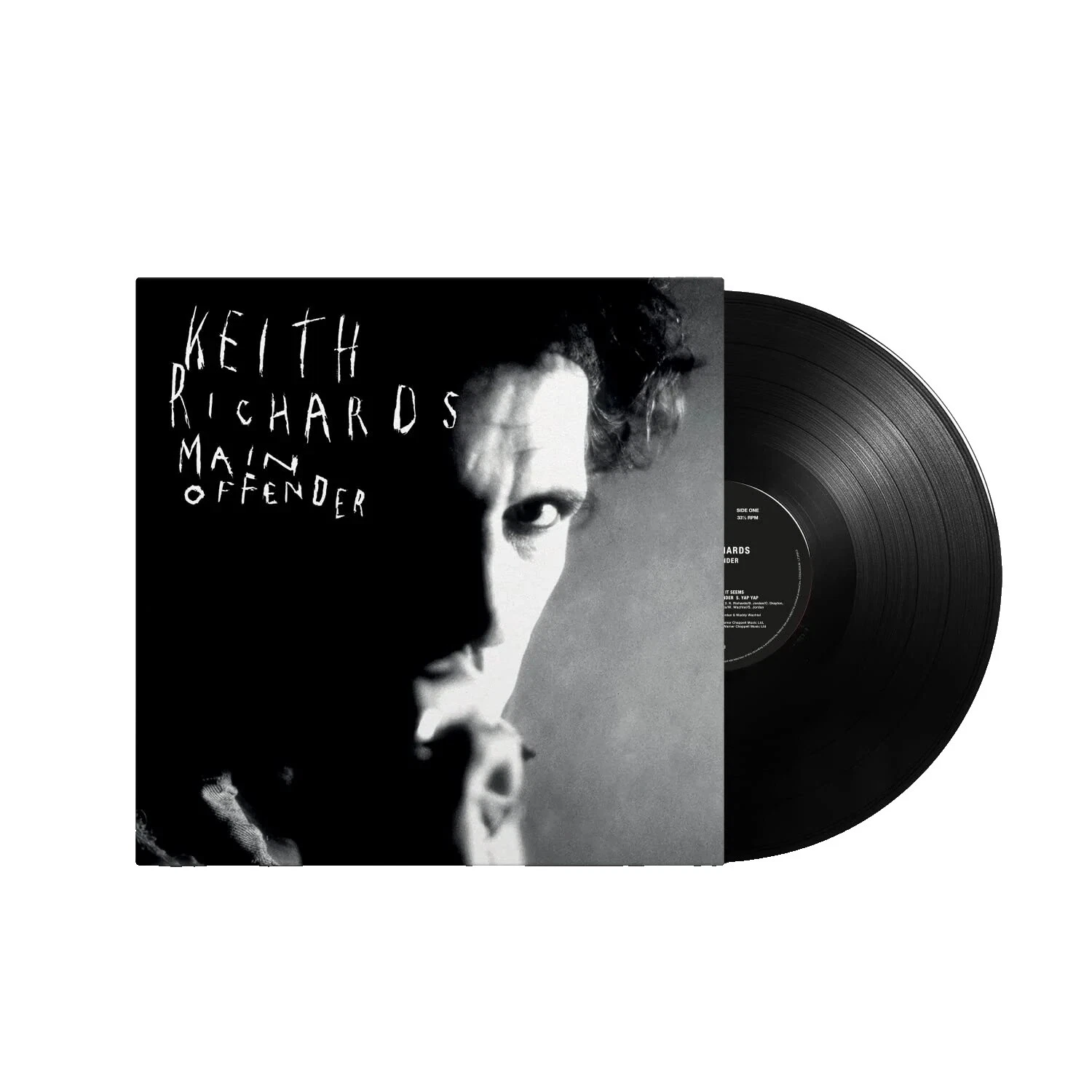 Discos de vinilo de rock Keith Richards