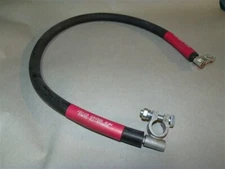 Mil-Spec Generator Positive Battery Terminal Cable Lead 30" Onan Libby Cummins 