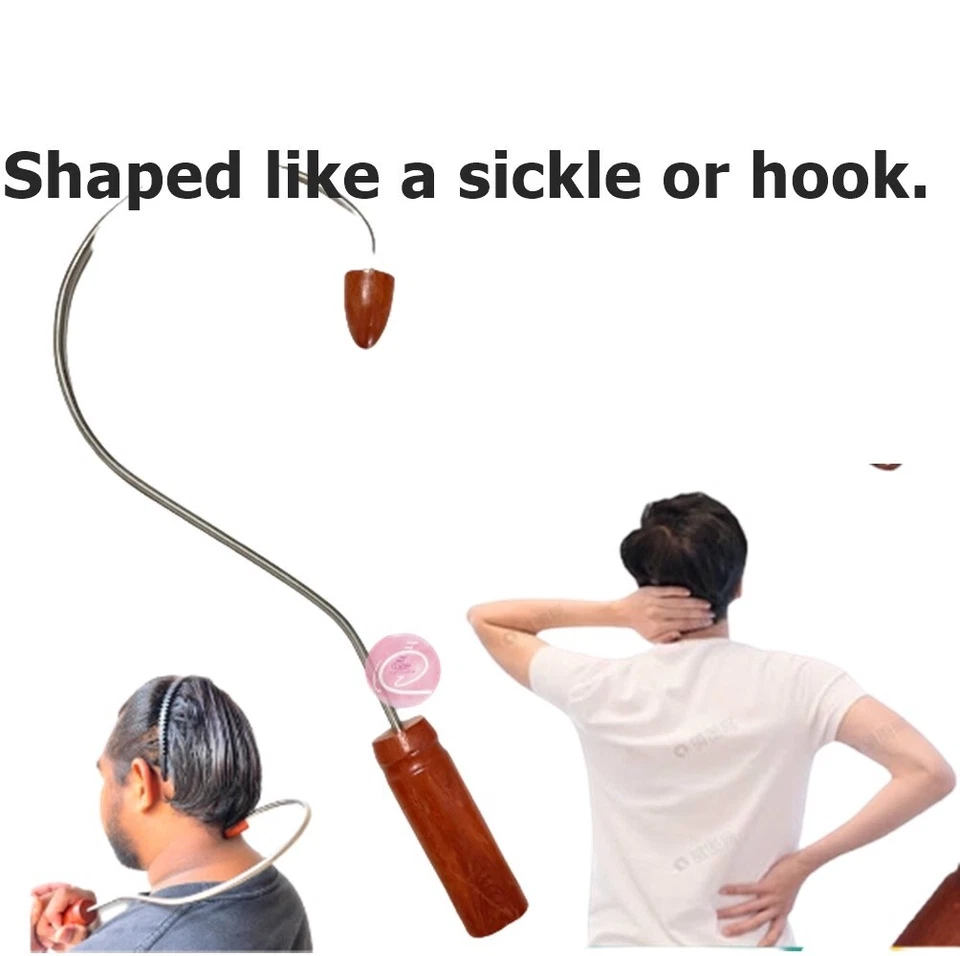 Back Massage Stick Hook Relieves Pain Increases Muscle Flexibility New Model Of - image 2 of 4
