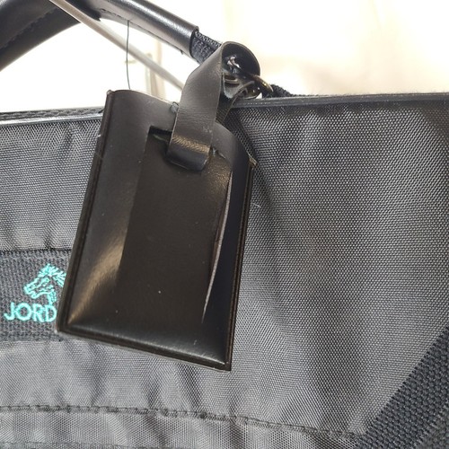 Jordache Black Garment Hanging Travel Luggage Bag Suit Dress Carrier EUC - Picture 4 of 16