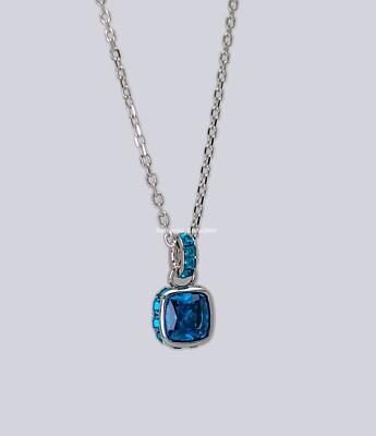 ★SWAROVSKI★ Birthstone Blue Necklace 5651707 (December) NEW w Box SWAROVSKI Blue Crystal December Birthstone Pendant