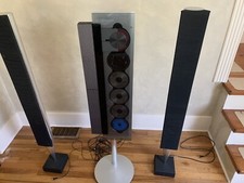 Bang & Olufsen Beosound 9000 Cd Player On Stand With Beolab 8000 Speakers
