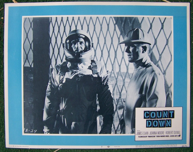 "Countdown" 1968 11X14 lobby card James Caan/Robert Duvall/Robert Altman