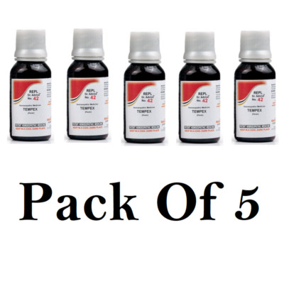5X REPL Dr Advice No 42 (Tempex) Drops 30ml Each