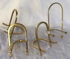 4 Stand Holder gold Easel Display Metal Frame for Display Plate, Pictures, gems