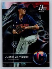 2023 Bowman Platinum Justin Campbell #TOP-31 Guardians