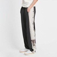 Adidas Damen Adibreak Track Pants Trainingshose Sporthose Knopfleiste Grau 34 Xs