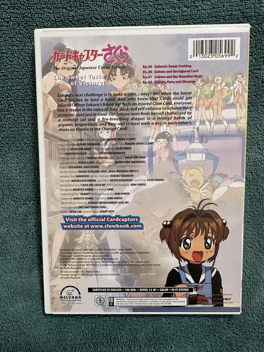 Cardcaptor Sakura Sweet Trouble (Vol. 8) DVD | eBay