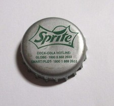 SPRITE Soda Bottle Cap Crown Silver PHILIPPINES Coca-Cola Asia 2012 Metal Rare
