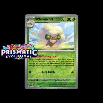 Pokemon Prismatic Evolutions: Choose Your Card! Reverse Holo/Holo EX Full Art NM