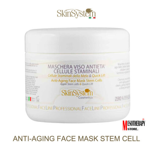 FACE MASK STEM CELL ANTI-AGE SKINSYSTEM MALUS TOCOPHEROL ANTI OXIDANT COLLAGEN - Picture 2 of 6