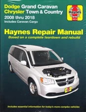 2008-2018 Dodge Grand Caravan Chrysler Town & Country Haynes Repair Manual 3297