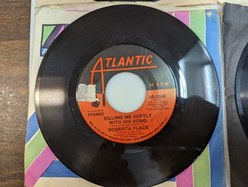 Vintage Lot BIG 70s 45 RPM Record Records Vinyl Music Lennon The Who Flack - Picture 16 of 22