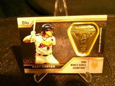 2021 Topps -86 Mets World Series Ring relic  Gary Carter #WSR-GC