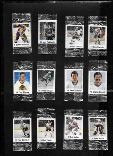 1988-89 FRITO LAY NHL HOCKEY MINI STICKER SEAL OR UNSEAL 1-42 SEE LIST - Picture 58 of 73