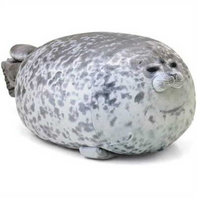 sehr süßes Squishmallow Style Robbe Gr. 30cm tolles Geschenk