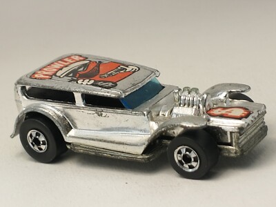 Vintage 1969 Hot Wheels PROWLER Super Chromes Red Bandit