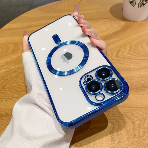 Apple iPhone 15 14 13 12 11 Pro Max Case Mag Safe Magnetic Camera Lens Cover - Picture 11 of 17