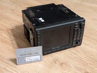 98-05 Mercedes W163 ML320 ML350 ML430 ML55 Navigation Screen Radio OEM WITH CODE