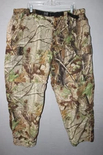 RedHead Pants Mens 2XL Cargo Straight Camo Zip Off Convertible Realtree Belt