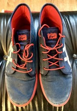 Onitsuka Tiger High Tops Navy/ Red UK 11