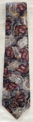 Vintage Erreuno Milano Classic 100% Silk Tie