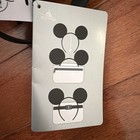 2024 Walt Disney World Park D Logo Crossbody Bag Ear Holder Mickey Black White — photo 4