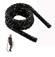 Heavy Jump Rope Weighted Jump Rope for Men Women Total Body Workouts Power Tr...