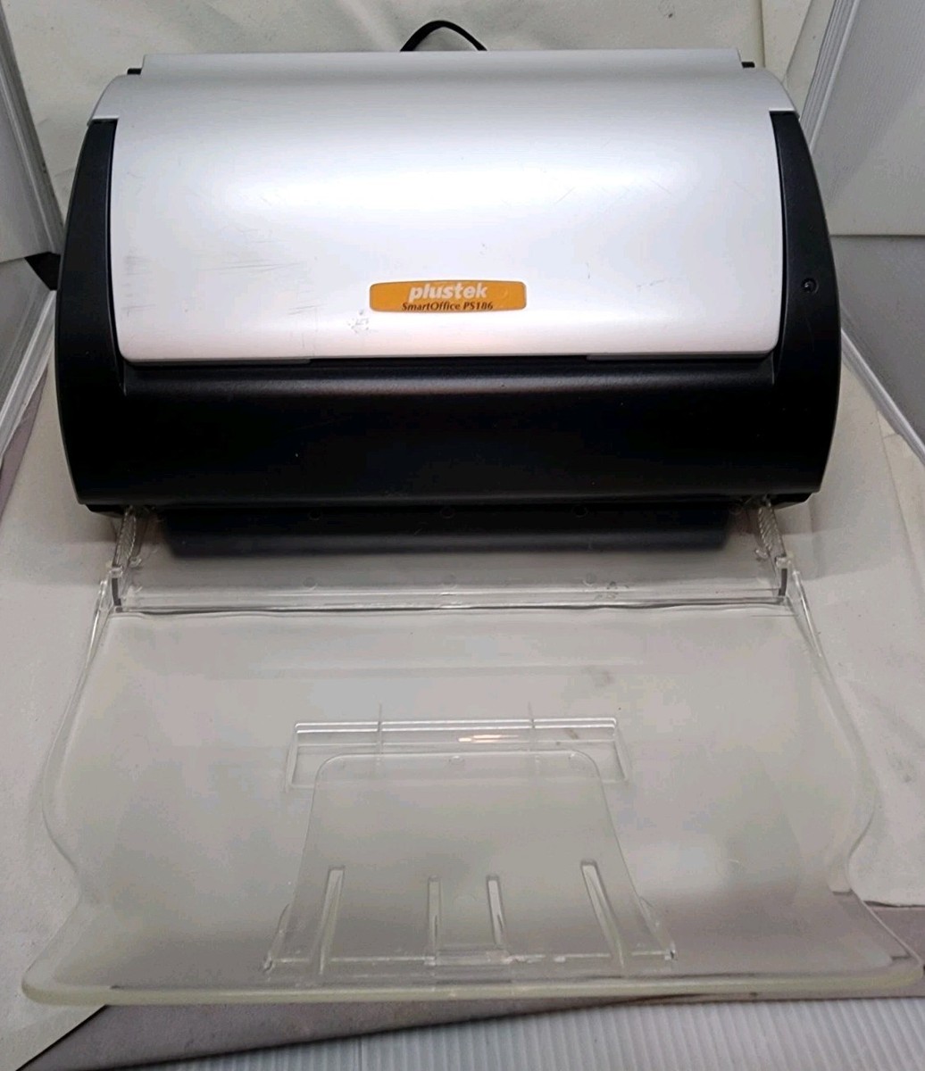 Plustek PS186 SmartOffice High Speed Document Scanner w/ Power