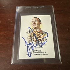 JOEY CHESTNUT- AUTOGRAPHED 2008 ALLAN GINTER CARD “JAWS” HOT DOG EATING CHAMPION