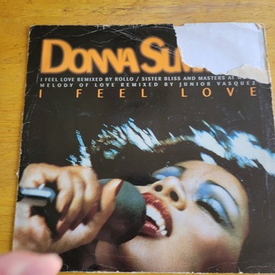 Donna Summer I Feel Love 12'' Vinyl 1995 Classic Reworks Junior Vasquez Et FESX 1