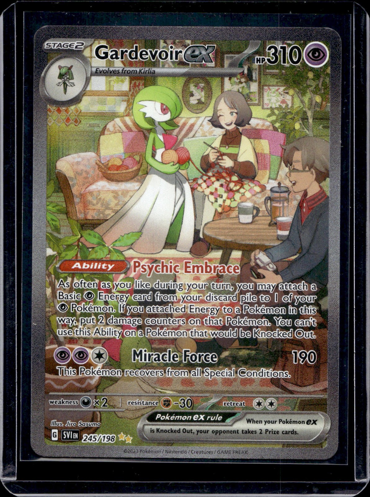 Pokemon SV01: Scarlet & Violet Base Set Gardevoir ex 245/198