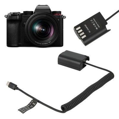 DMW DCC17 DC-Koppler Typ C Auf DMW BLK22 Dummy Batterie-Netzteil Unterstützt QC