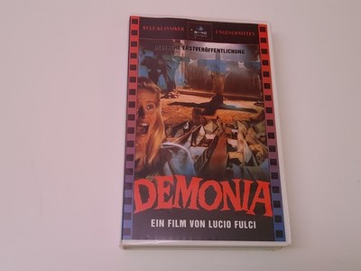 Demonia 1990 Uncut VHS German PAL Astro Video Großbox Lucio Fulci