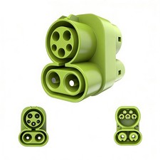 CCS1 to CCS2 Adapter EV Charger Connector Type 1 2 250A IEC62196 Adpater 1000V