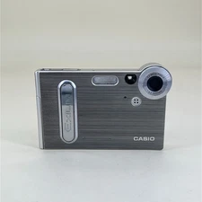 Casio Exilim EX-S3 Digital Camera 3.2MP 4xOptical Zoom Face Detection HDR Silver