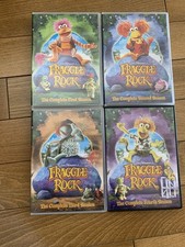 Jim Henson's Fraggle Rock Complete Series Seasons 1 2 3 4 Lot Slim DVD Rare